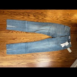 Macy's M1858 Kristen Mid Rose Crop Jeans